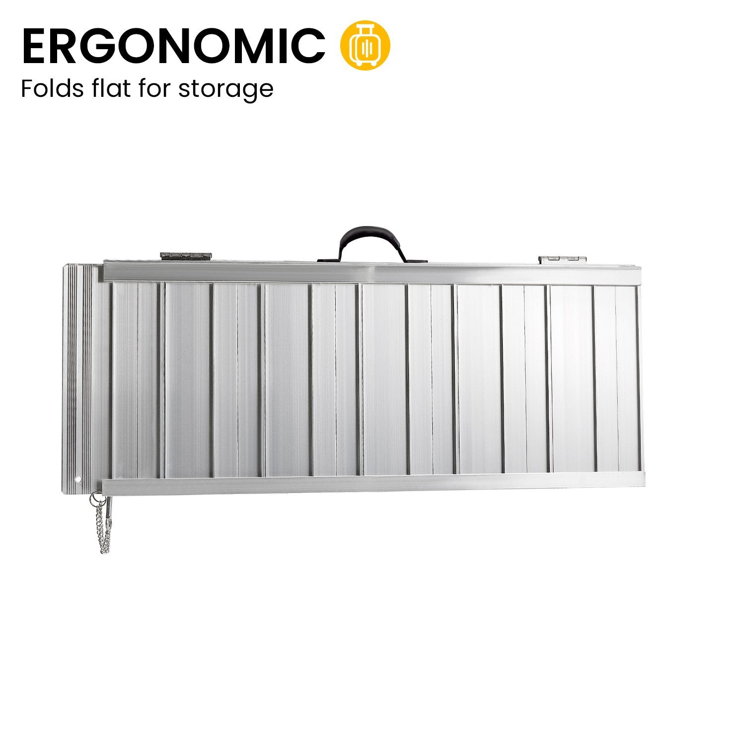 Kartrite 3ft Aluminium Foldable Wheelchair Ramp R01 V240-RAM-WCR-R01-3FT