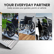 Kartrite 3ft Aluminium Foldable Wheelchair Ramp R01 V240-RAM-WCR-R01-3FT