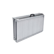 Kartrite 5ft Aluminium Foldable Wheelchair Ramp Non-Slip R02 Silver V240-RAM-WCR-R02-5FT
