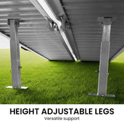 Kartrite Folding Aluminium Wheelchair Ramp 10FT Portable Mobility Access Ramp V240-RAM-WCR-R03-10F