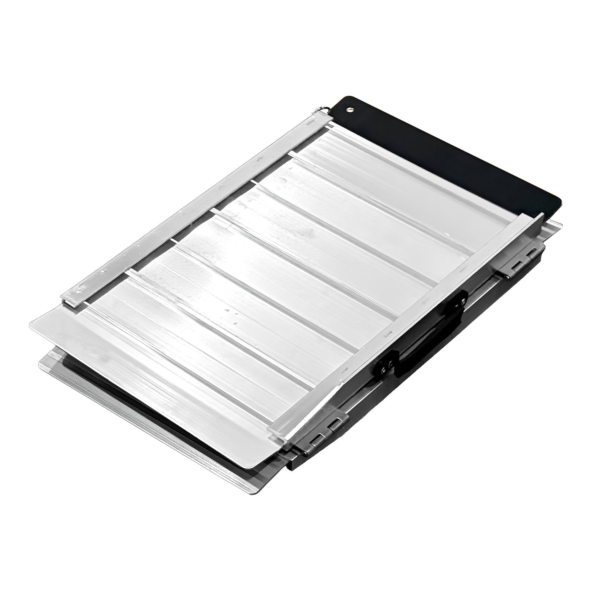 Kartrite Aluminium Wheelchair Ramp 2FT Mobility Ramp with High Grip Surface Safety Side Rails Locking Pin & V240-RAM-WCR-R03-2FT