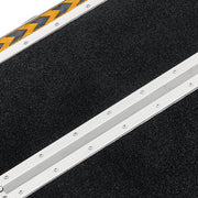 Kartrite Aluminium Wheelchair Ramp 2FT Mobility Ramp with High Grip Surface Safety Side Rails Locking Pin & V240-RAM-WCR-R03-2FT