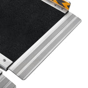 Kartrite Aluminium Wheelchair Ramp 2FT Mobility Ramp with High Grip Surface Safety Side Rails Locking Pin & V240-RAM-WCR-R03-2FT