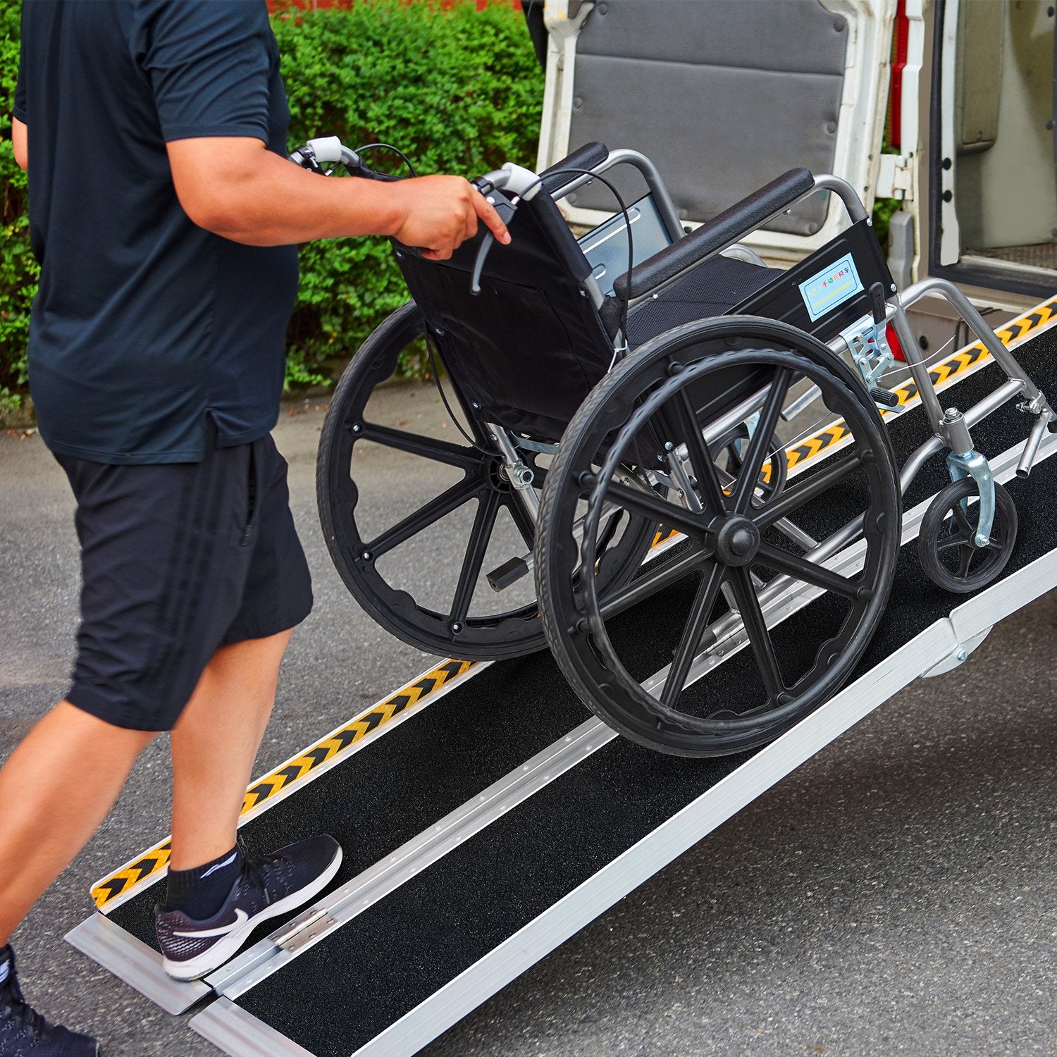 Kartrite Folding Aluminium Wheelchair Ramp 5FT Portable Mobility Access Ramp V240-RAM-WCR-R03-5FT