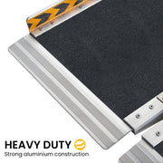 Kartrite Folding Aluminium Wheelchair Ramp 5FT Portable Mobility Access Ramp V240-RAM-WCR-R03-5FT
