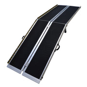 Kartrite Folding Aluminium Wheelchair Ramp 8FT Portable Mobility Access Ramp V240-RAM-WCR-R03-8FT