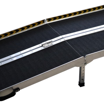 Kartrite Folding Aluminium Wheelchair Ramp 8FT Portable Mobility Access Ramp V240-RAM-WCR-R03-8FT