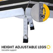Kartrite Folding Aluminium Wheelchair Ramp 8FT Portable Mobility Access Ramp V240-RAM-WCR-R03-8FT