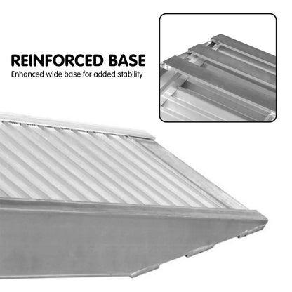 Kartrite 2x Heavy Duty Aluminium Loading Ramps - 2m V240-RAMP-305-20
