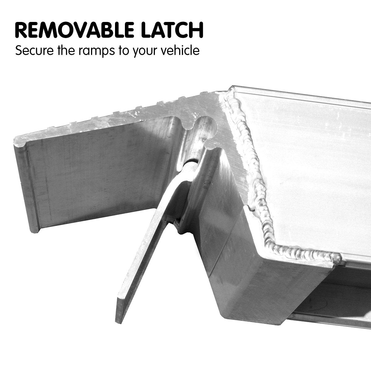Kartrite 2x Heavy Duty Aluminium Loading Ramps - 2m V240-RAMP-305-20