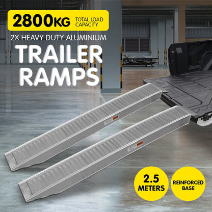 Kartrite 2x Heavy Duty Loading Ramps - 2.5m V240-RAMP-305-25