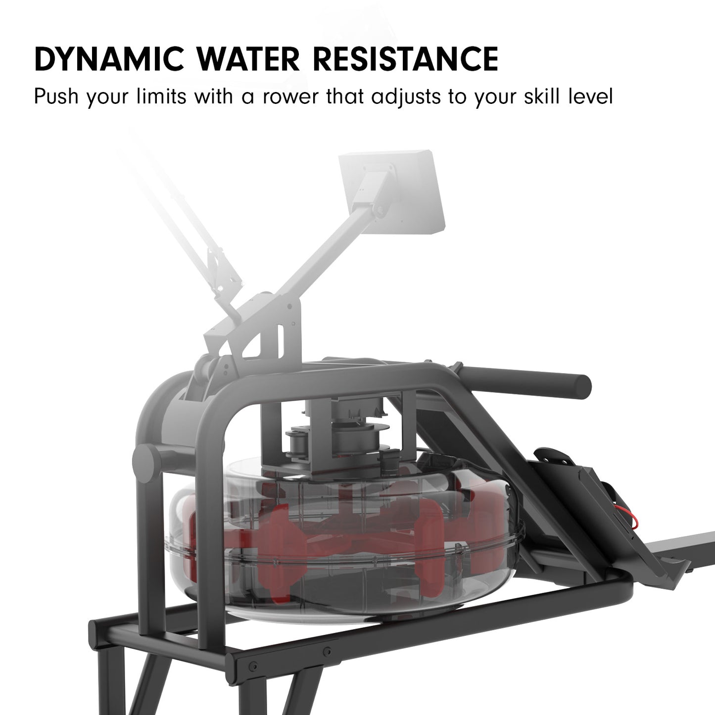 Powertrain 13L Water Resistance Rowing Machine Rower V240-ROM-MRH-07P