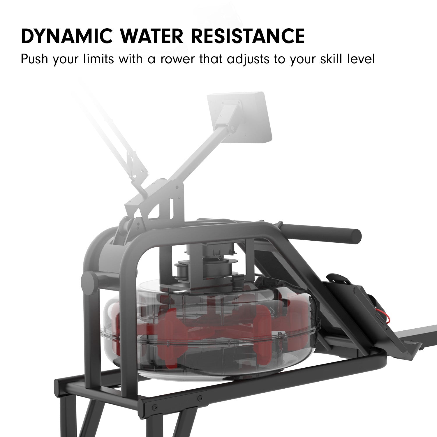 Powertrain 13L Water Resistance Rowing Machine Rower V240-ROM-MRH-07P