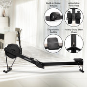 Powertrain Air Rowing Machine Resistance Rower for Home Gym Cardio V240-ROM-TODO-RM5