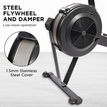 Powertrain Air Rowing Machine Resistance Rower for Home Gym Cardio V240-ROM-TODO-RM5