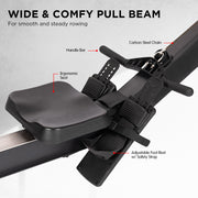 Powertrain Air Rowing Machine Resistance Rower for Home Gym Cardio V240-ROM-TODO-RM5