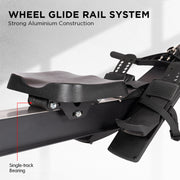 Powertrain Air Rowing Machine Resistance Rower for Home Gym Cardio V240-ROM-TODO-RM5