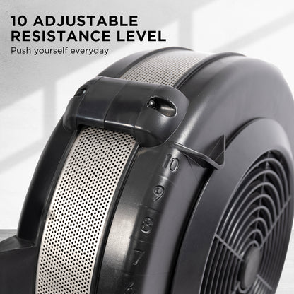 Powertrain Air Rowing Machine Resistance Rower for Home Gym Cardio V240-ROM-TODO-RM5
