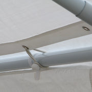 Wallaroo 6x12 White Premium Outdoor Event Marquee Roof Spare Part V240-ROOF-6X12-CPT-WH