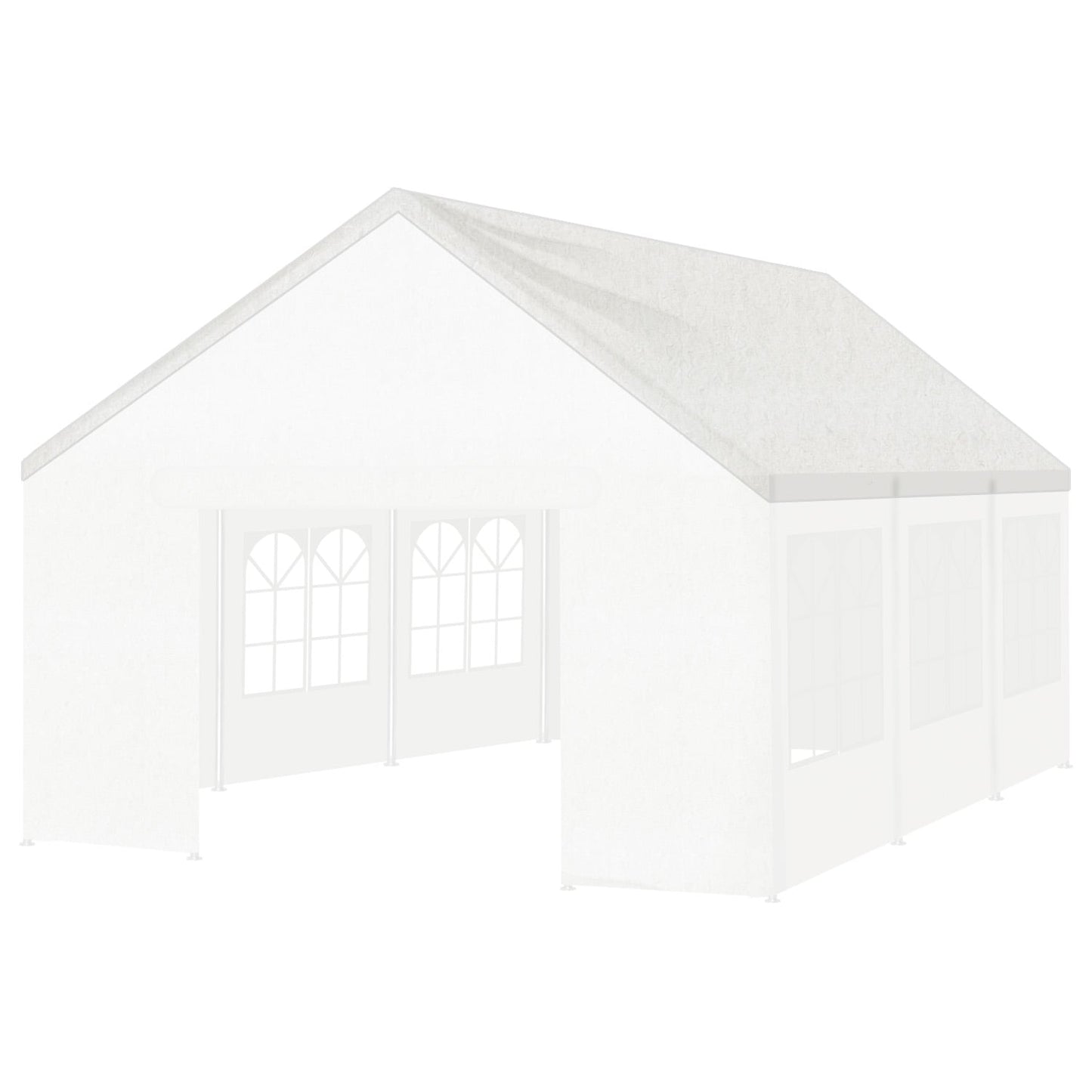 Wallaroo 6x6 White Premium Outdoor Event Marquee Roof Spare Part V240-ROOF-6X6-CPT-WH