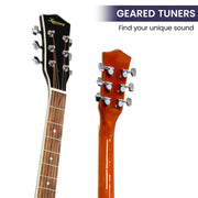 Karrera 40in Resonator Guitar - Sunburst V240-RSN-NC40-SB