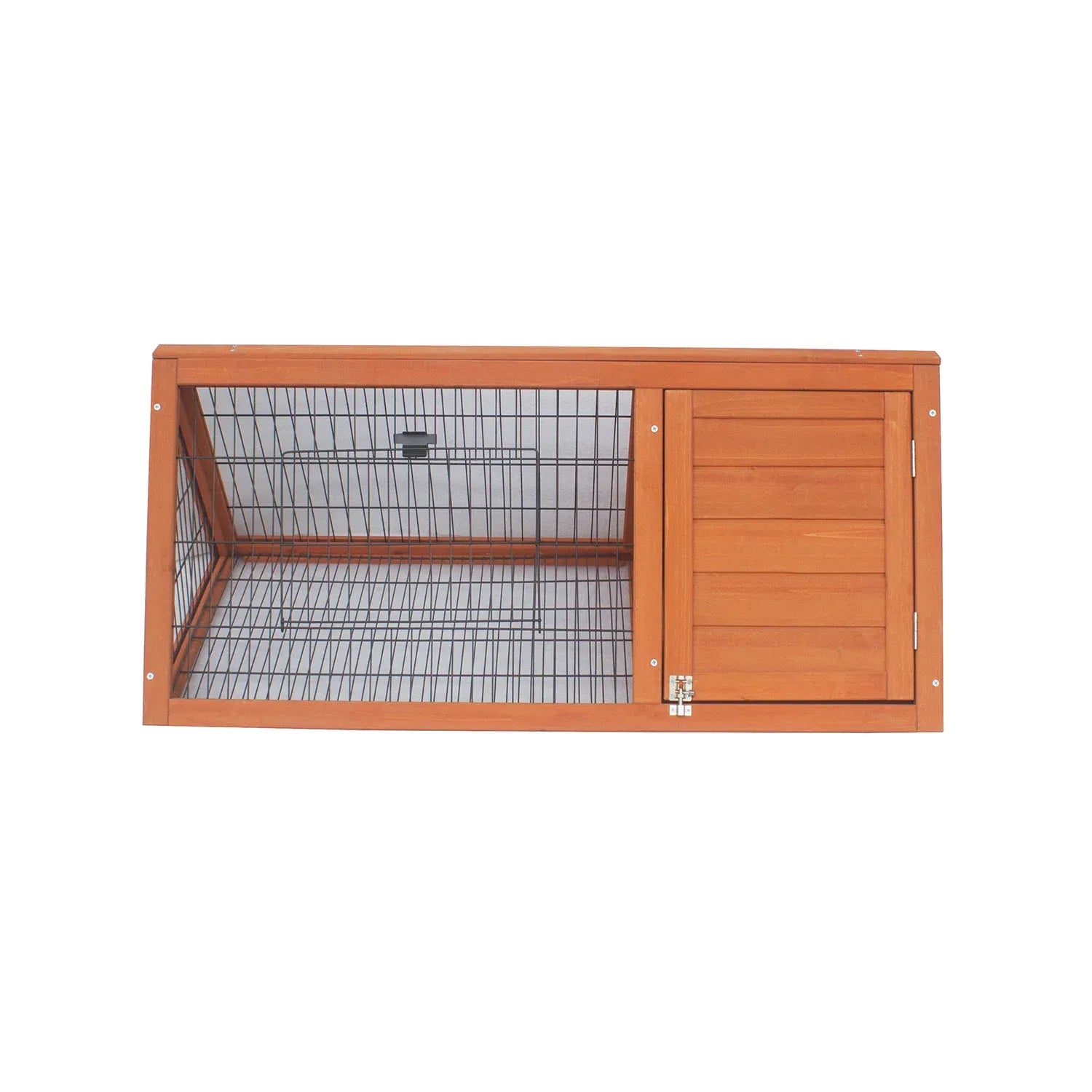 Little Buddies Wooden Triangle Rabbit Animal Hutch - 98cm V240-S0099