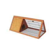 Little Buddies Wooden Triangle Rabbit Animal Hutch - 98cm V240-S0099