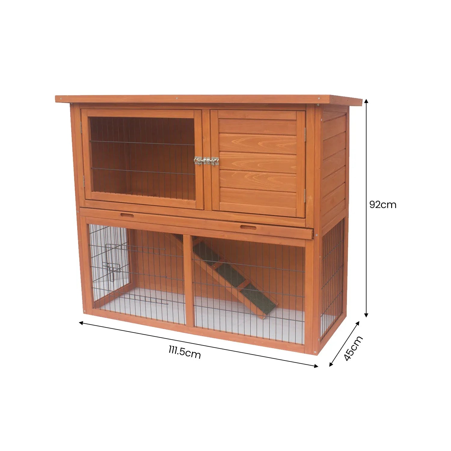 Little Buddies 2-Storey Wooden Pet Rabbit Hutch V240-S0123