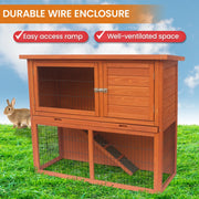 Little Buddies 2-Storey Wooden Pet Rabbit Hutch V240-S0123