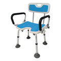 Orthonica Height Adjustable Aluminium Shower Chair With Adjustable Armrests V240-SHC-MAS-040-15L