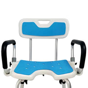 Orthonica Height Adjustable Aluminium Shower Chair With Adjustable Armrests V240-SHC-MAS-040-15L