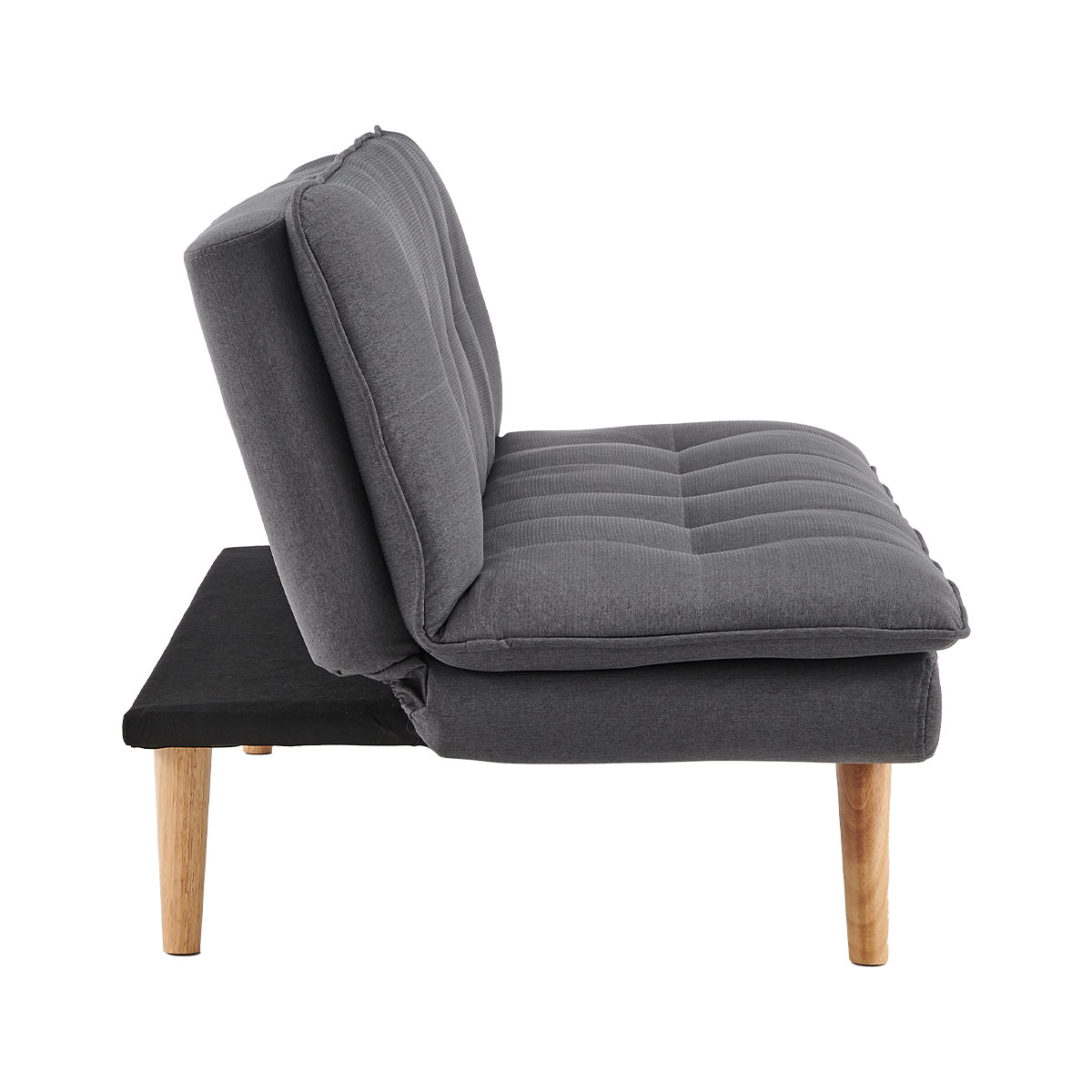 Sarantino 3 Seater Linen Sofa Bed Couch Lounge Futon - Dark Grey V240-SOFA-M2490-LNN-DGY