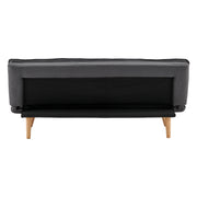 Sarantino 3 Seater Linen Sofa Bed Couch Lounge Futon - Dark Grey V240-SOFA-M2490-LNN-DGY
