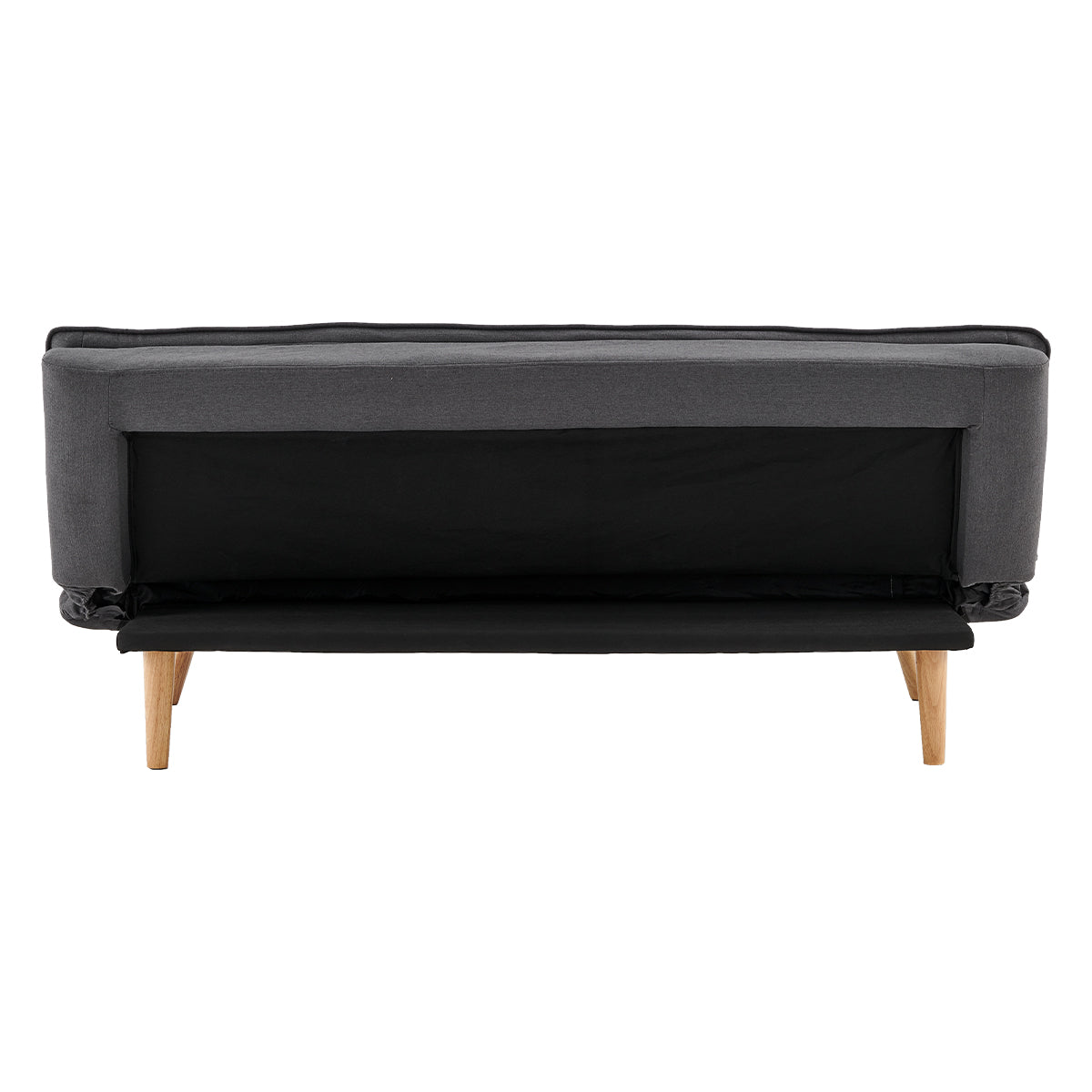 Sarantino 3 Seater Linen Sofa Bed Couch Lounge Futon - Dark Grey V240-SOFA-M2490-LNN-DGY