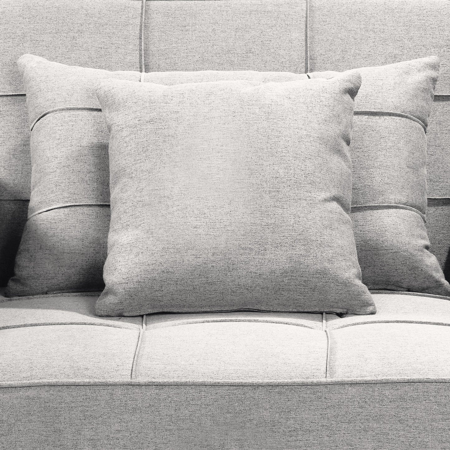 Sarantino Suri 3-in-1 Convertible Sofa Chair Bed Lounger - Light Grey V240-SOFA-YGG-7001-LNN-LGY