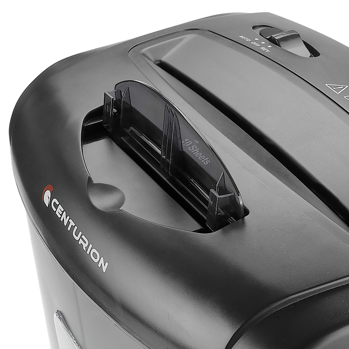 Centurion 21L Cross-Cut Office Shredder 10-Sheet Paper, CD & Credit Card Security V240-SRD-021-010-CD