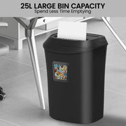 Centurion 25L 12-Sheet Paper Shredder Electric Cross-Cut Home & Office Cutter V240-SRD-OFT-12S-01D