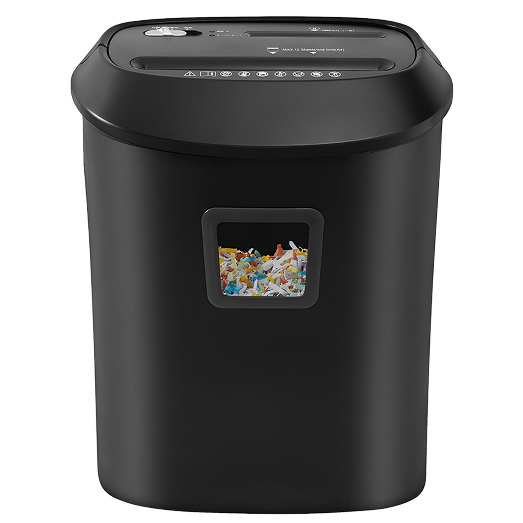 Centurion 25L 12-Sheet Paper Shredder Electric Cross-Cut Home & Office Cutter V240-SRD-OFT-12S-01D