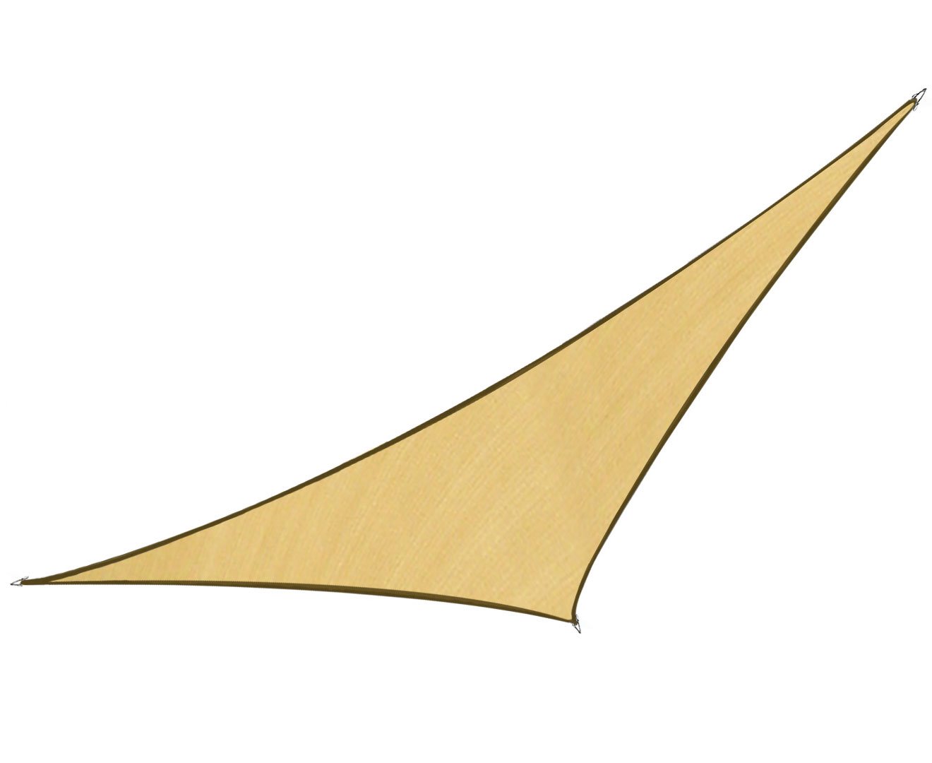 Wallaroo Triangle Shade Sail 5m x 5m x 5m - Sand V240-SS-555