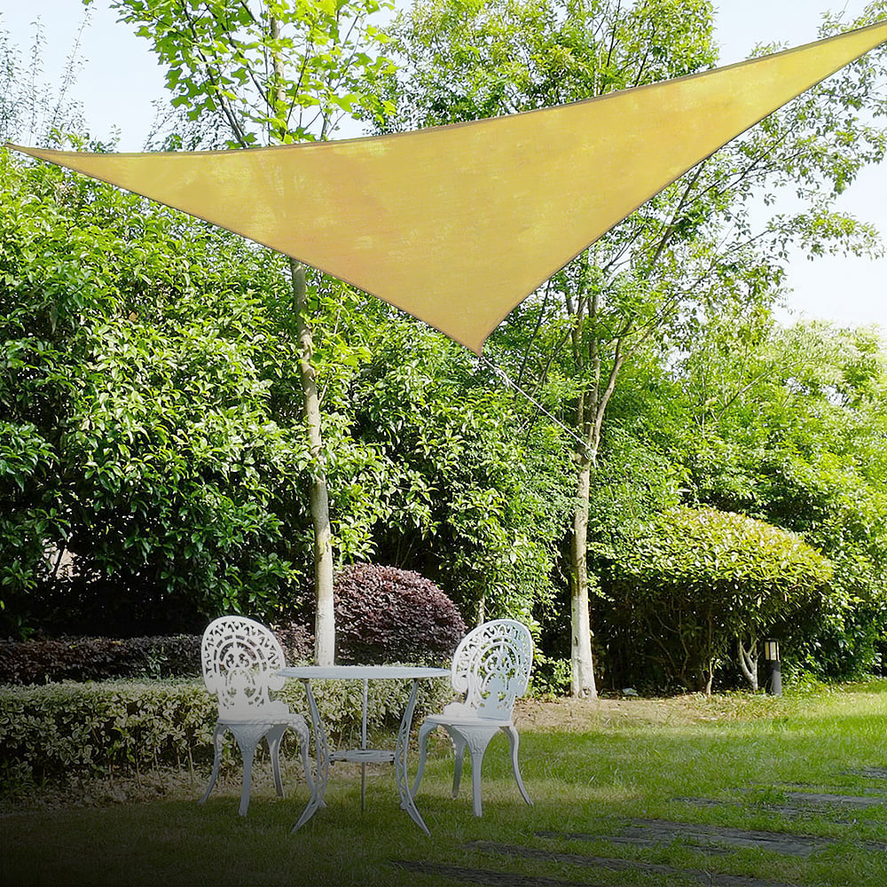 Wallaroo Triangle Shade Sail 5m x 5m x 5m - Sand V240-SS-555