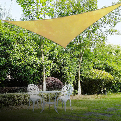 Wallaroo Triangle Shade Sail 5m x 5m x 5m - Sand V240-SS-555