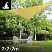 Wallaroo Triangle Shade Sail 7x7x7 - Sand V240-SS-777