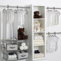Delta Children 24 Piece Nursery Storage Set - Cool Grey Cool Grey V240-SS2056-063