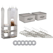 Delta Children 24 Piece Nursery Storage Set - Cool Grey Cool Grey V240-SS2056-063