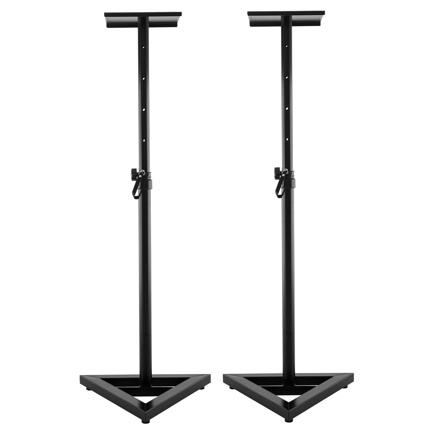 Karrera Adjustable Floor Speaker Stand Surround Sound - Black V240-STD-SPK