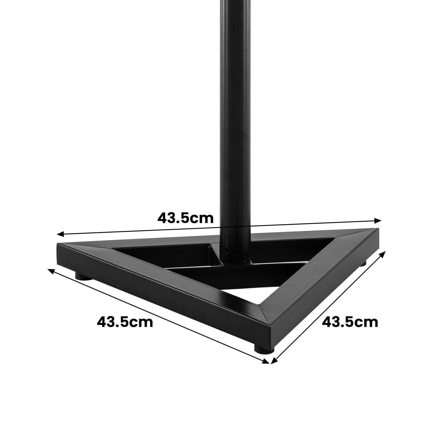 Karrera Adjustable Floor Speaker Stand Surround Sound - Black V240-STD-SPK