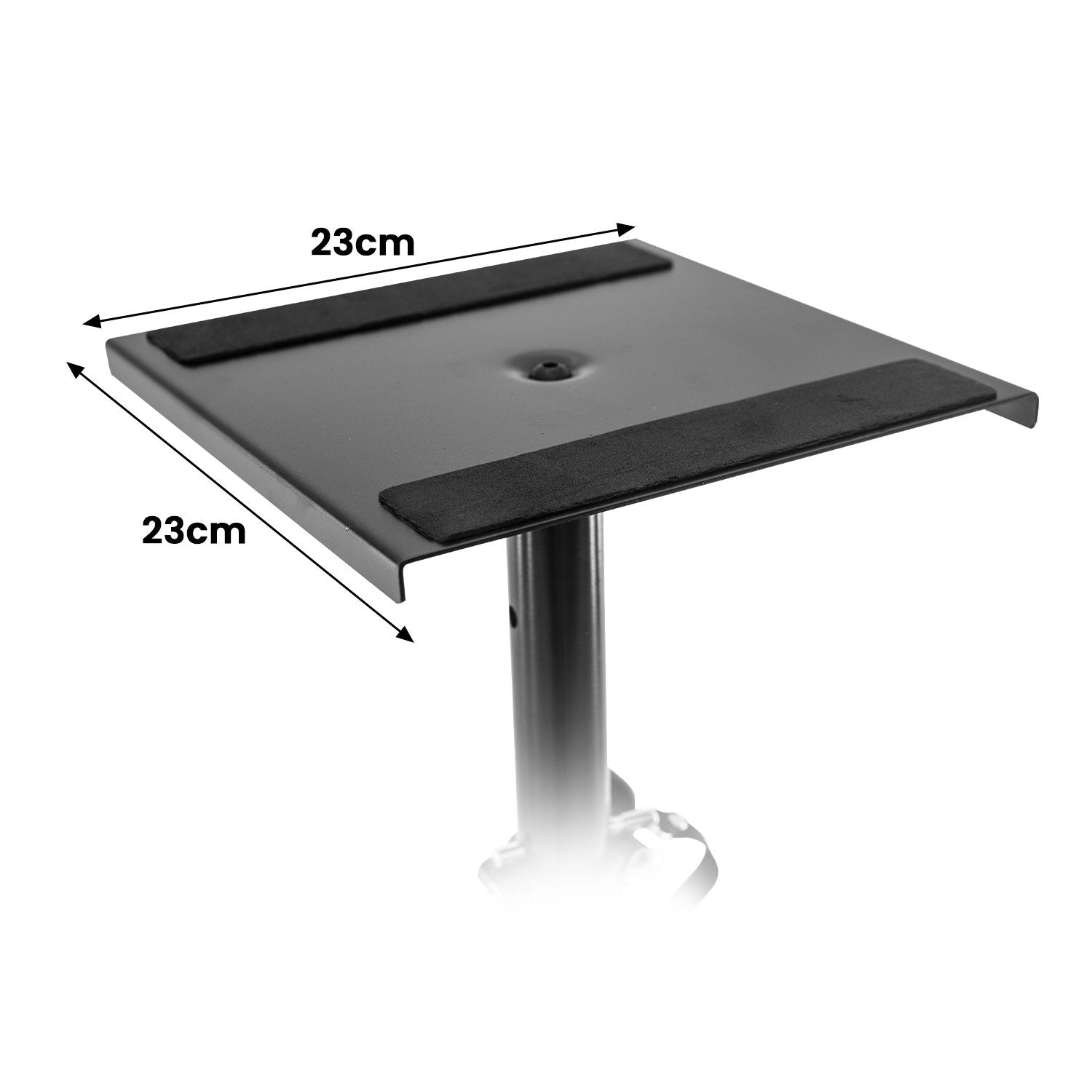 Karrera Adjustable Floor Speaker Stand Surround Sound - Black V240-STD-SPK