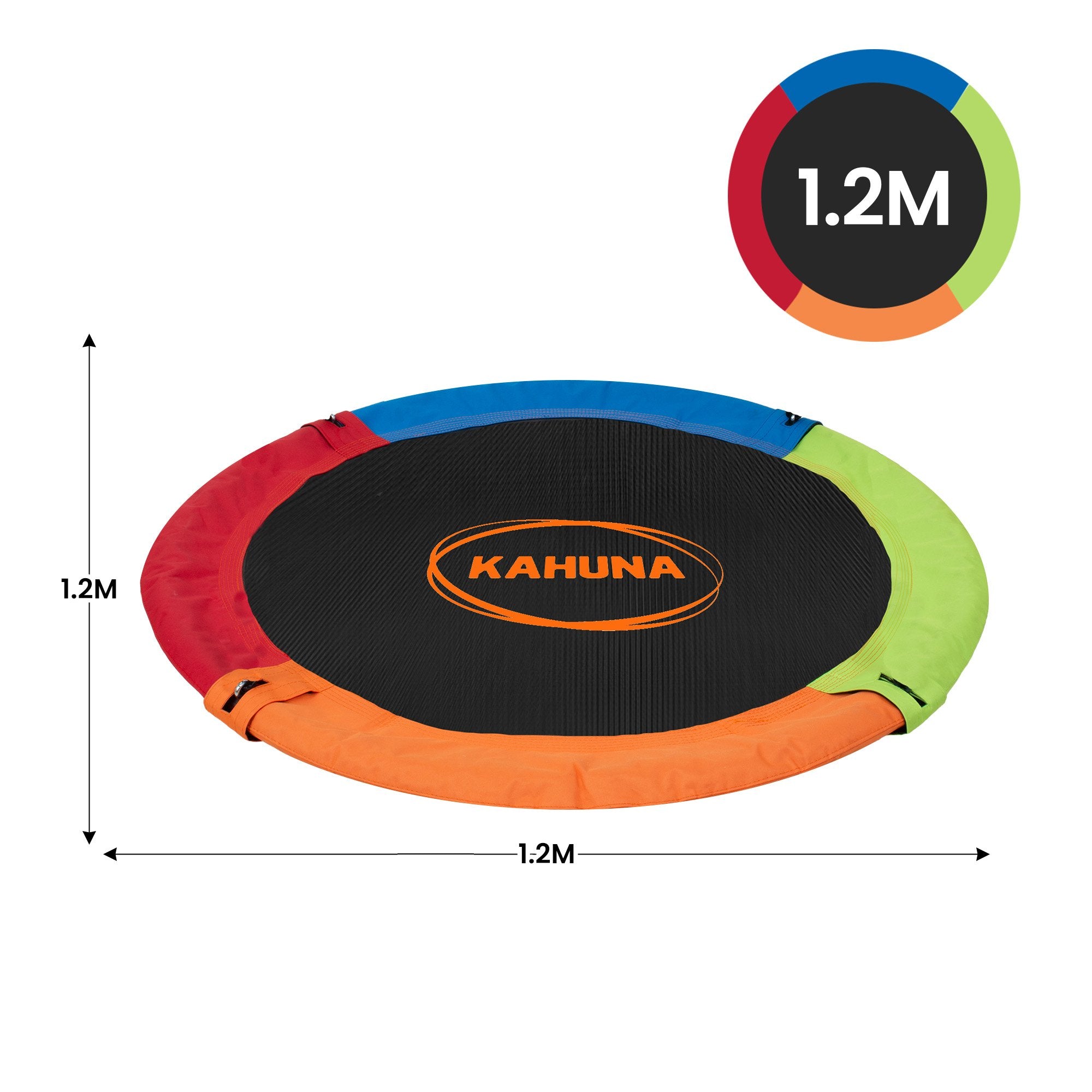 Kahuna Kids 1.2m Tree Saucer Swing Set Round 400kg With Straps Capacity Outdoor V240-SWG-KAH-ZH-48
