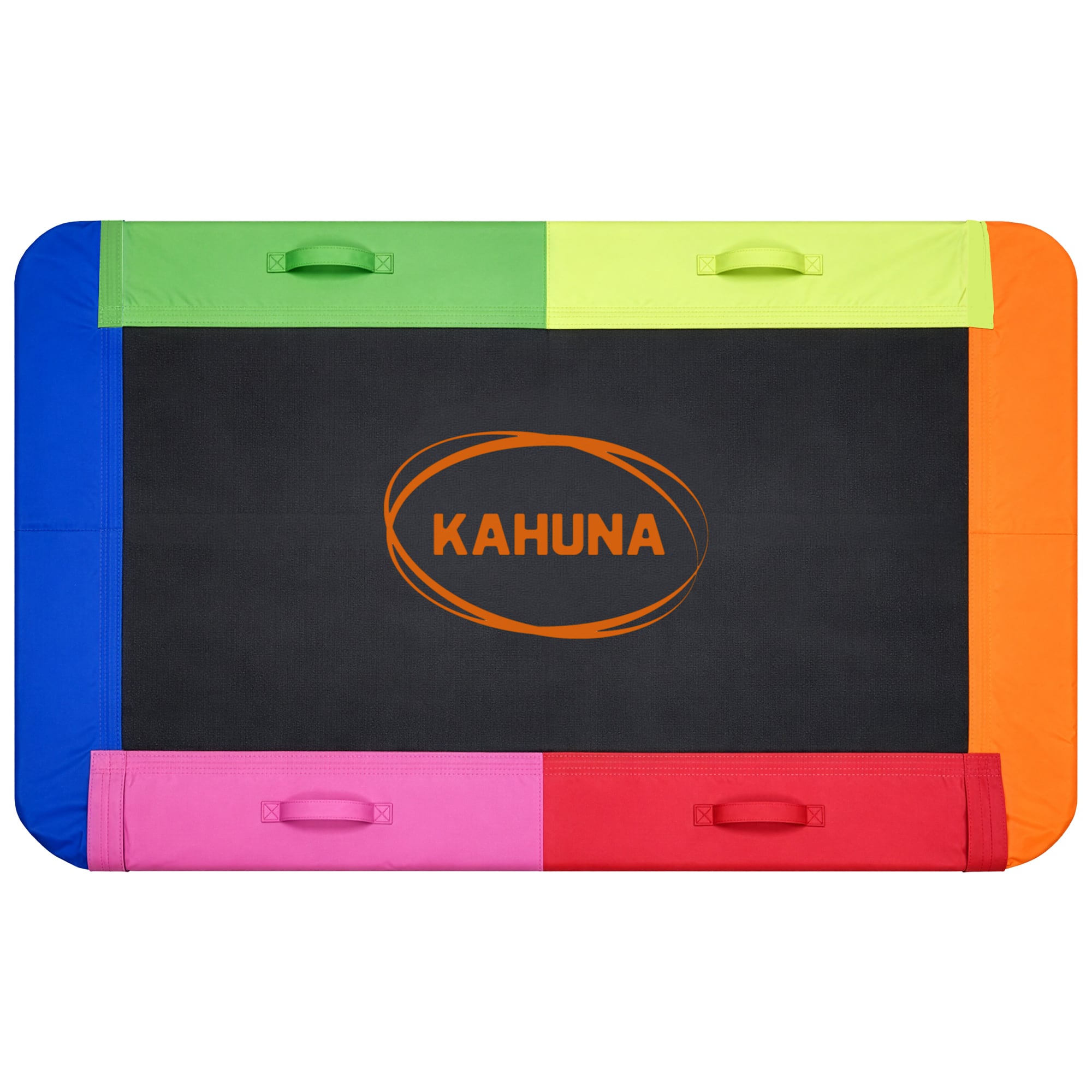 Kahuna Heavy Duty 60 Inch Rectangular Tree Swing With Adjustable 180cm Lifting Ropes Foam Padded Tubes And V240-SWG-KAH-ZRT-60