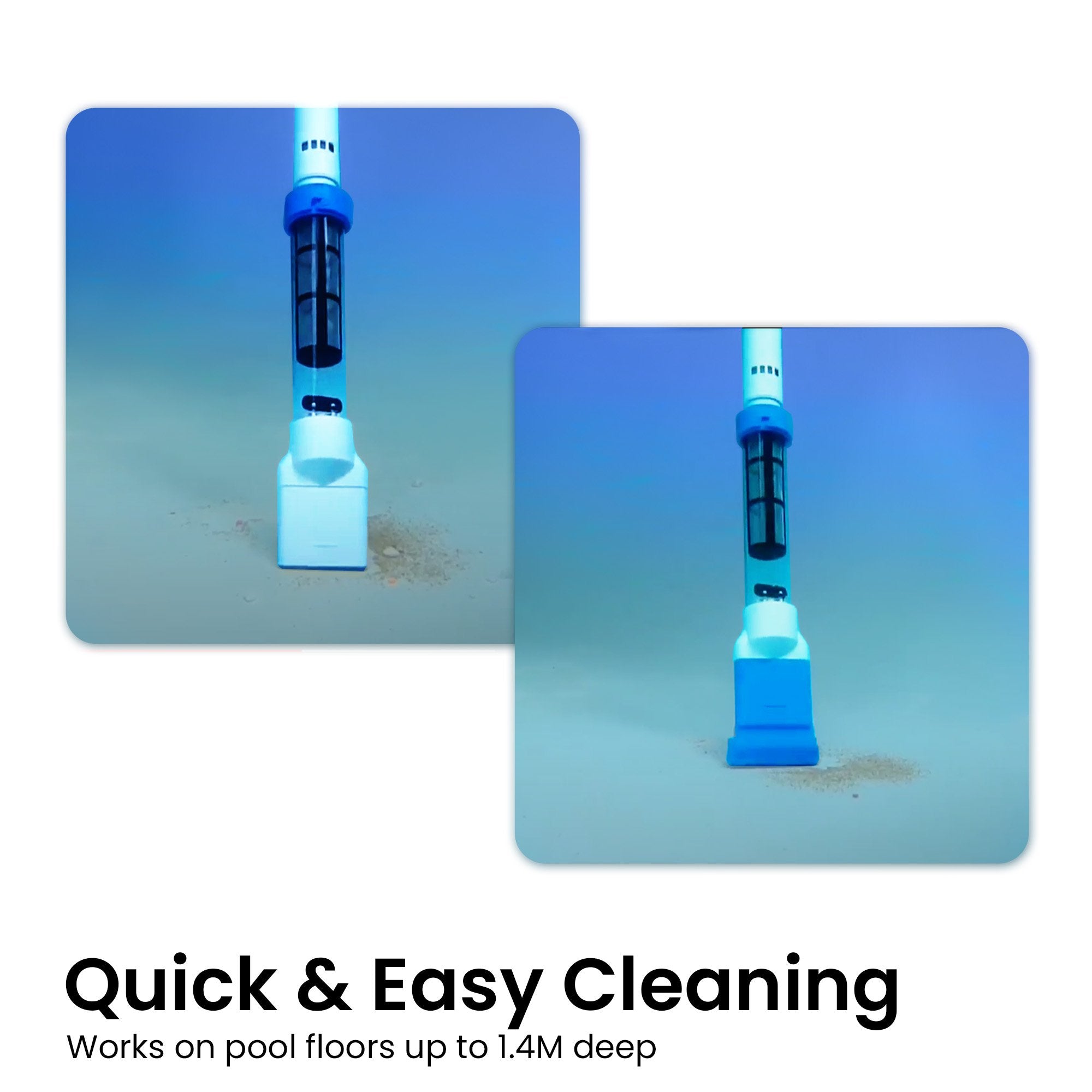 Aquajack 127 Portable Rechargeable Spa and Pool Vacuum Cleaner V240-SWP-CLN-127